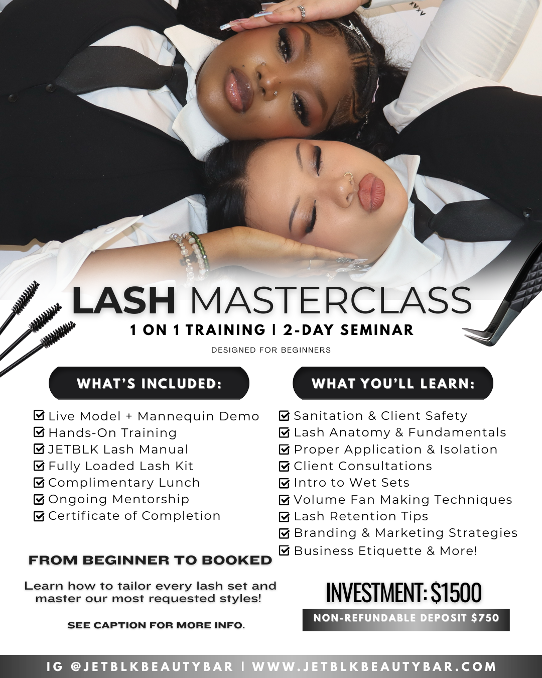 2-Day 1:1 Lash Training Course